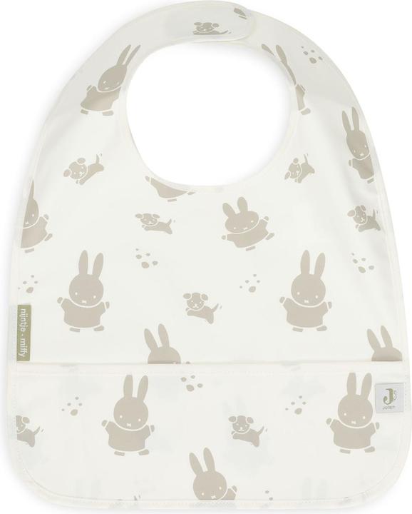 Produktbild Jollein Lätzchen wasserdicht 2 Stück Miffy&Snuffy (36 Monate)