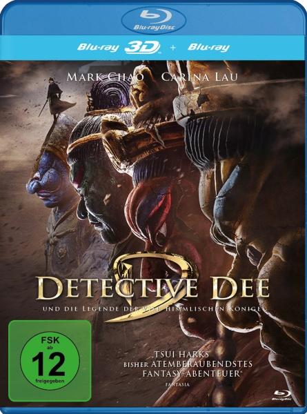 Actual product image Plaion Detective Dee and the Legend of the Four Heavenly Kings (Blu-ray, 2018, German)