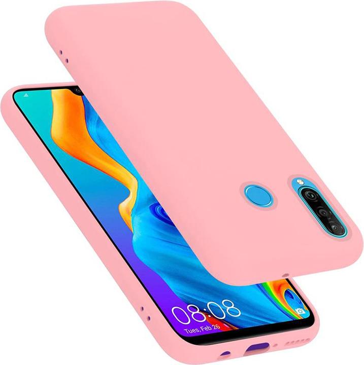 Actual product image Cadorabo TPU Liquid Silicone Case Cover (Huawei P30 Lite)