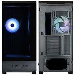 Produktbild Zalman GHE P50 DS ATX Geh??use Tempered Glass Panoramic View - Schwarz (Mini-ITX, ATX)