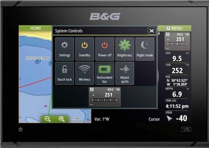 Produktbild B & G & G Vulcan 9 FS Kaartenplotter