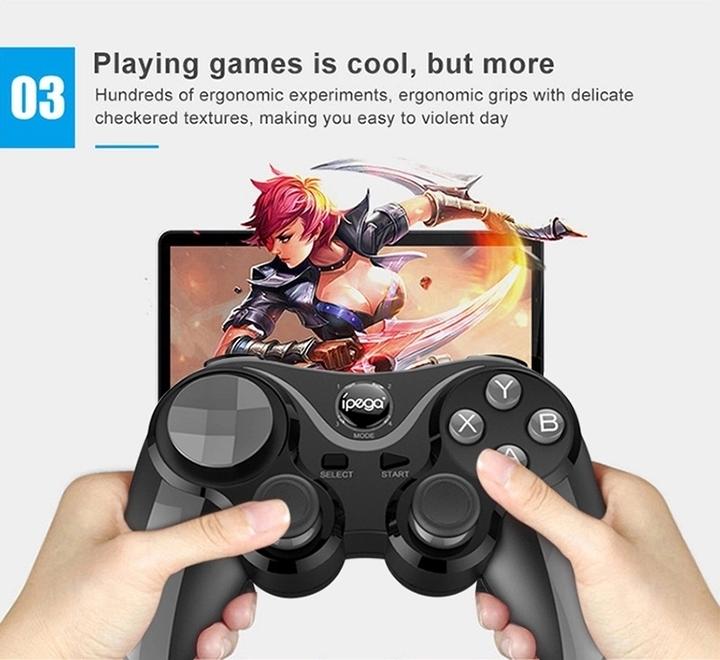 Produktbild Plutoos Wireless Game Controller Gamepad für Android/IOS/Windows Tablet PC BT Joystick V4.2 (Windows, Android, iOS)