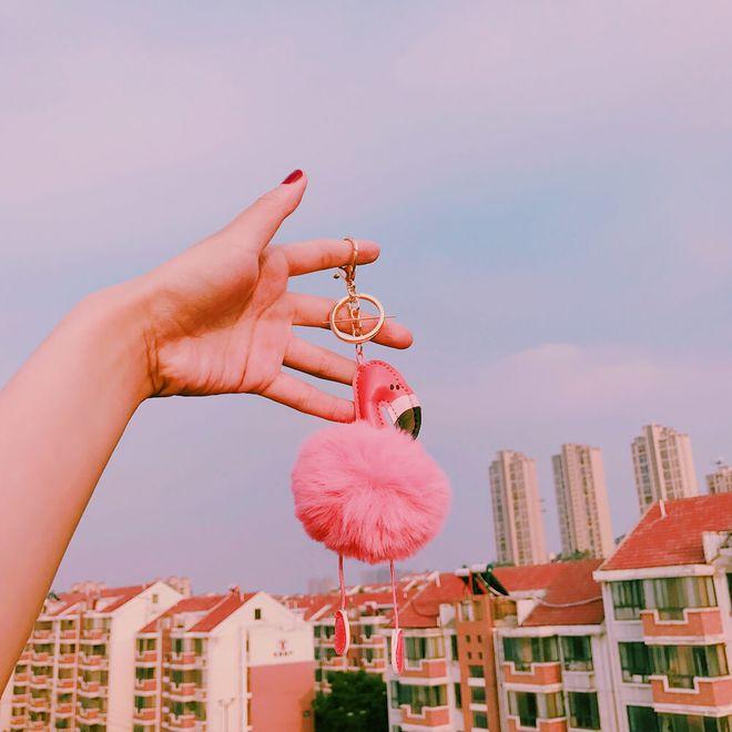 Immagine prodotto MU Classic Portachiavi Flamingo