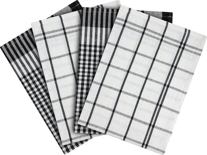 Actual product image Casativo Set of 8 kitchen towels, tea towels made from 100% cotton (50 x 70 cm)