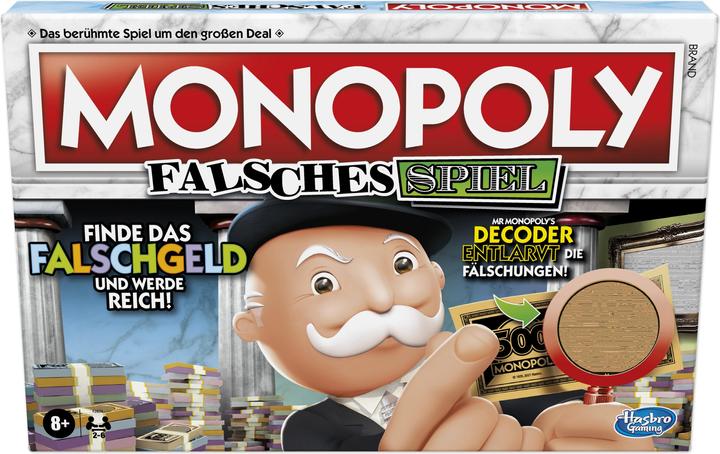 Actual product image Monopoly Wrong Game (German)