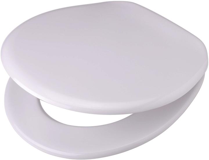 Pagette Toilet seat V.I.P. with cover with stainless steel fixing white