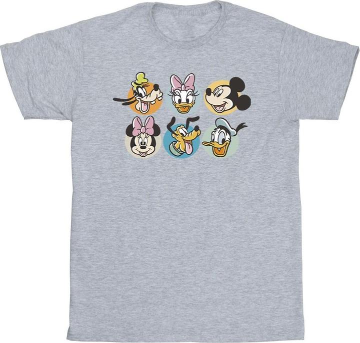 Disney Mickey Mouse And Friends Faces TShirt (5XL)