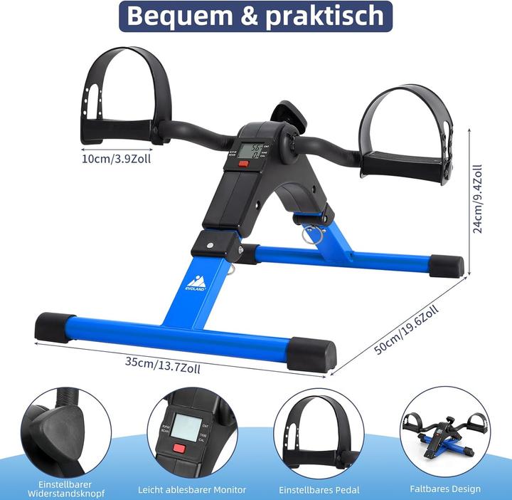 Produktbild Evoland Mini Fitnessbike, blau
