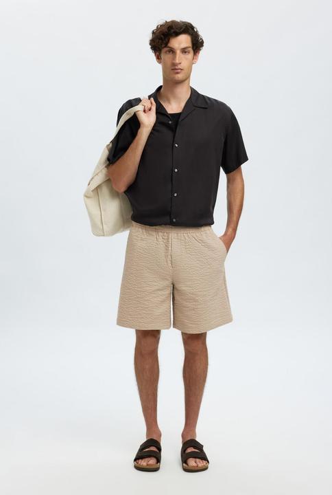 Actual product image Selected Homme Seersucker Shorts (XL)