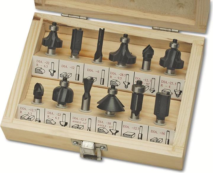 Actual product image Mannesmann Tungsten carbide cutter set 12 pcs. brothers 54