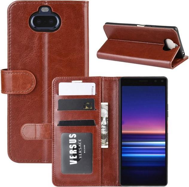 Productafbeelding MU Classic Crazy Horse Leren Boekomslag Serie (Xperia 8)