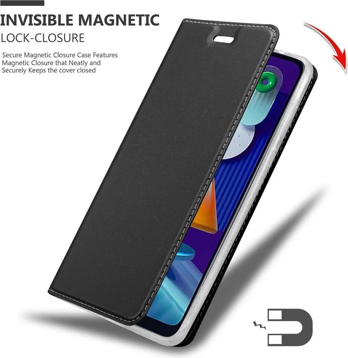 Image du produit Cadorabo Book Classy Style Cover (Samsung Galaxy M11, Samsung Galaxy A11)