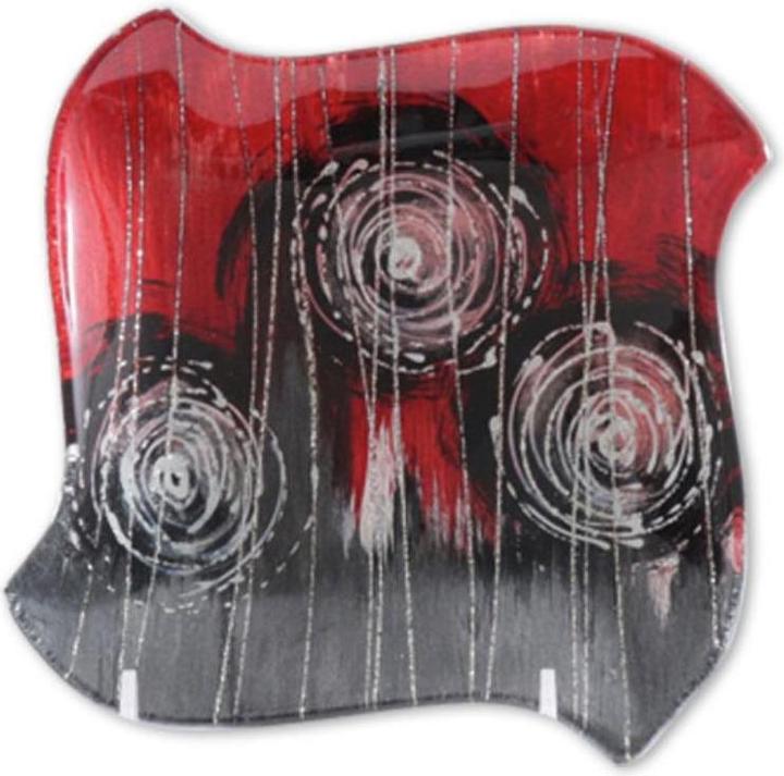 Produktbild Seyko Geschenke 550348 - Glasplatte "Algion" Viereck, 15cm