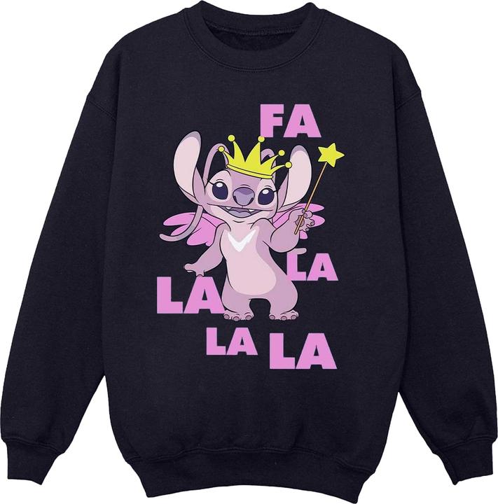 Disney Lilo & Stitch Angel Fa La La Sweatshirt (M)