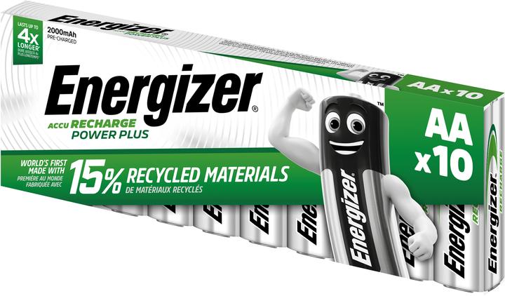 Actual product image Energizer Recharge (10 pcs., AA, 2000 mAh)
