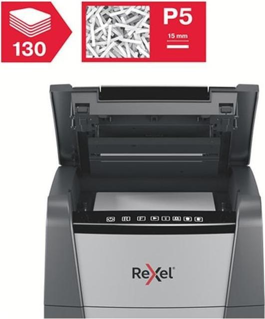 Produktbild Rexel Aktenvernichter Optimum Autofeed+ 130M P-5, 130 Seiten (Partikelschnitt)