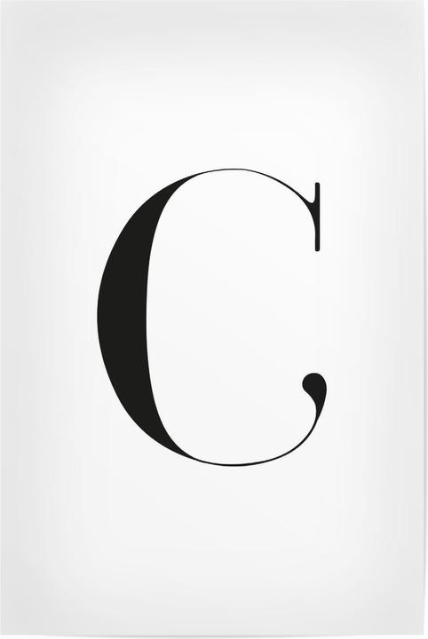 artboxONE Lettera C (20 x 30 cm)