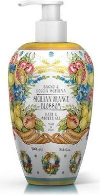 Immagine prodotto Rudy LE MAIOLICHE Bagno e Doccia Schiuma 700ml Fiori d'Arancio di Sicilia (700 ml)