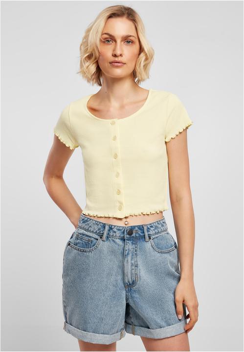 Image du produit Urban Classics Tee-shirt femme croisé à côtes - 12114 (4XL)