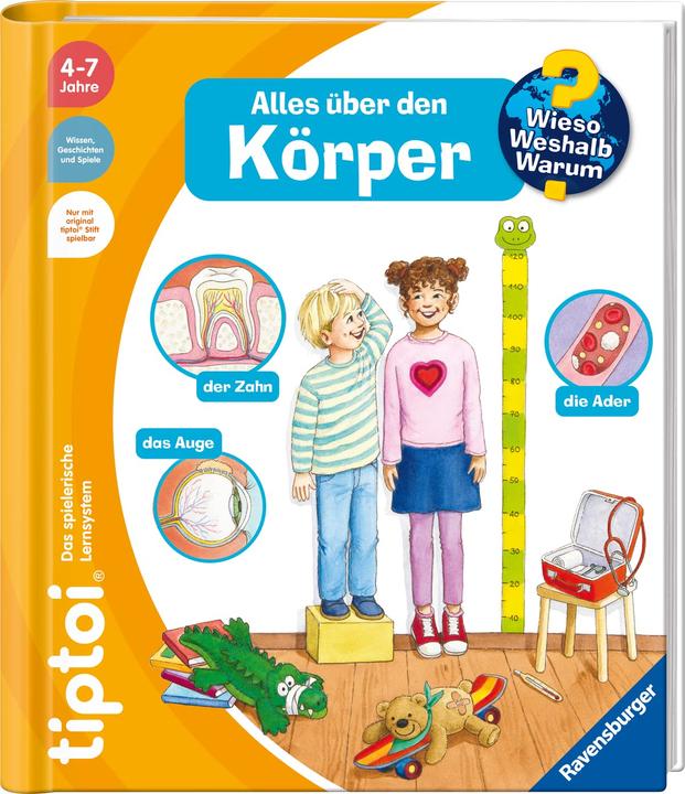 Produktbild tiptoi - Körper (Deutsch, Constanze Schargan, Heike Tober, 2022)