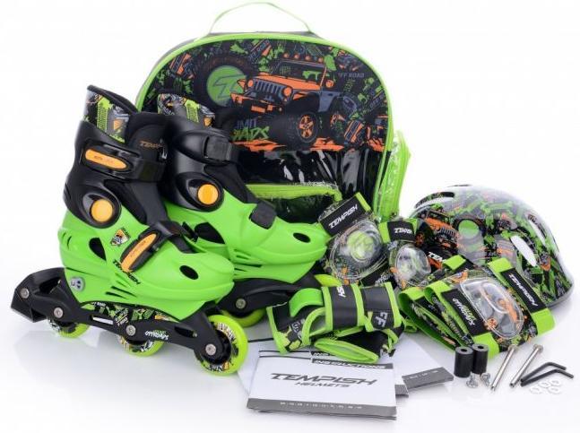 Actual product image Tempish Inline Skates Racer Baby Green 2023 (30, 31, 32, 33)