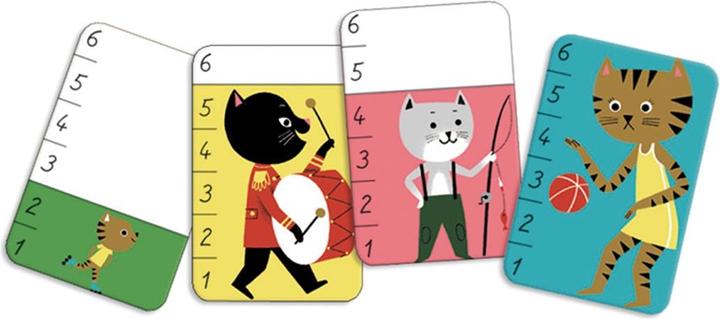 Immagine prodotto Djeco Gioco di carte Bata - Miaou (Tedesco, Francese, Italiano, Inglese)