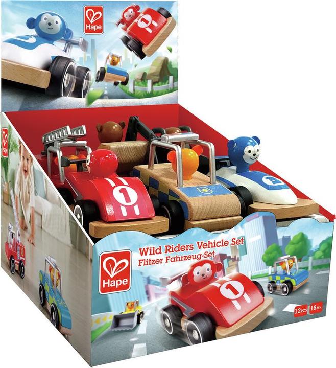 Actual product image Hape Counter display speedster