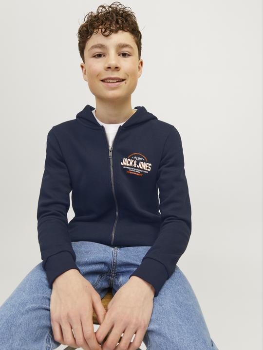 Immagine prodotto Jack & Jones JJELOGO SWT ZIP HOOD 2COL 24/25 NOOS MNI (110)