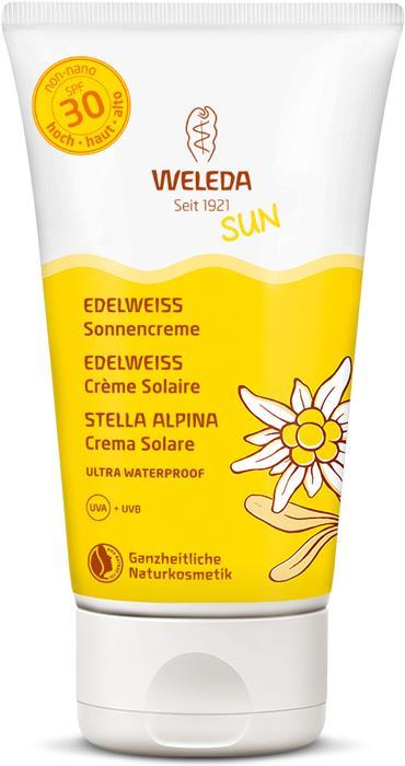 Weleda Edelweiss Sonnencreme LSF (Sonnencreme, SPF 30, 150 ml)