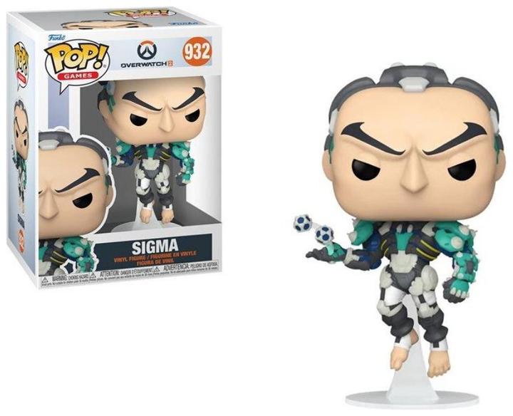 Actual product image Funko Overwatch 2 POP! Games Vinyl figurine Sigma 9 cm