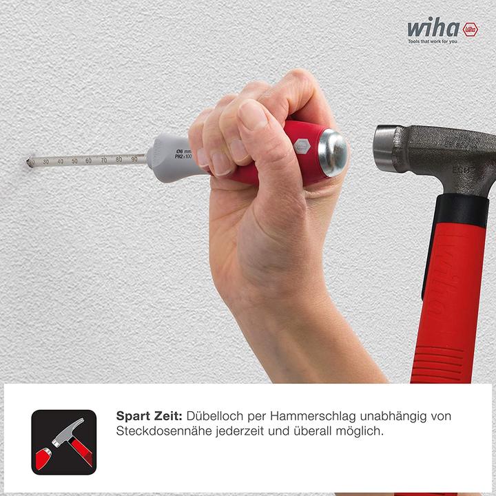 Actual product image Wiha Dowel punch set (Phillipps cross recess (PH))