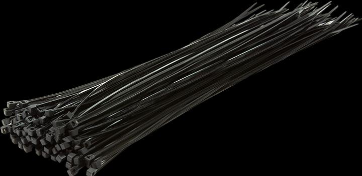 Produktbild LogiLink Kabelbinder 100 Stück, Länge: 400 mm, Stärke: 4,4 mm, schwar (Kunststoffkabelbinder, 400 mm, 100 Stk.)