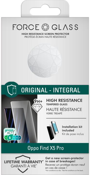 Produktbild Bigben Connected Displayschutz aus Glas (1 Stück, Oppo Find X5 Pro)