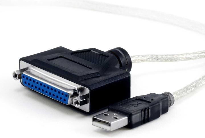 Actual product image CSL USB to Parallel LPT 25 pin printer cable