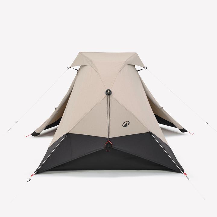 Actual product image Quechua Campingzelt Faltzelt - 2 Seconds Easy für 2 Personen Polybaumwolle (Pitching tent, 6.10 kg, 2 persons)