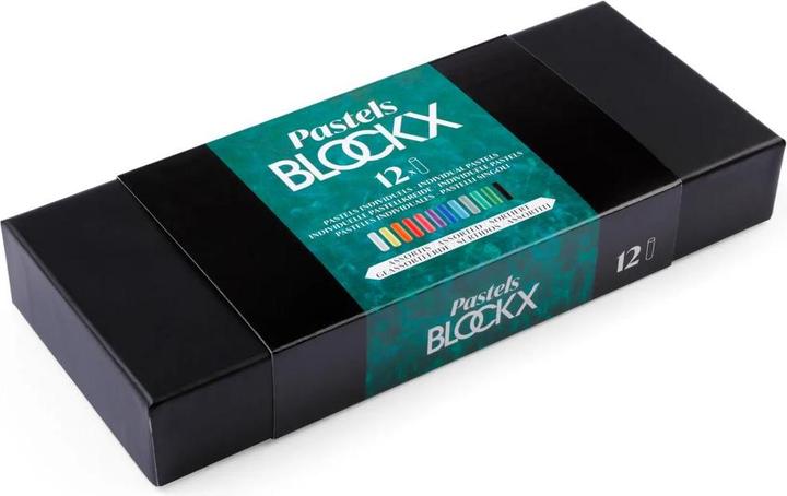 Image du produit BlockX Etui 12 Pastels - Assortis - Blanc tita zinc (12 x)
