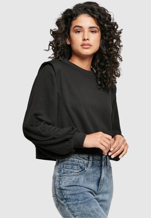 Image du produit Urban Classics Ladies Padded Shoulder Modal Terry Crewneck (4XL)