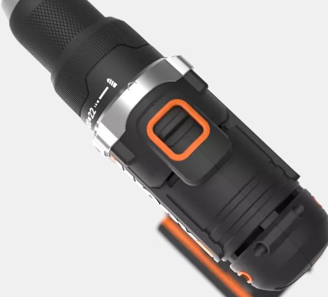 Image du produit Worx Kit perceuse-visseuse à percussion 20V WX372 (Fonctionnement sur batterie)