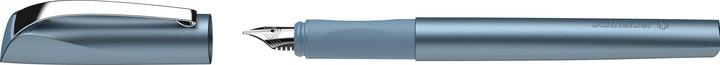 Produktbild Schneider 168623 Ceod Shiny Füller (Rechts- und Linkshänder, M-Feder, inkl. Tintenpatrone königsblau (Blau, Blue, 1 x)