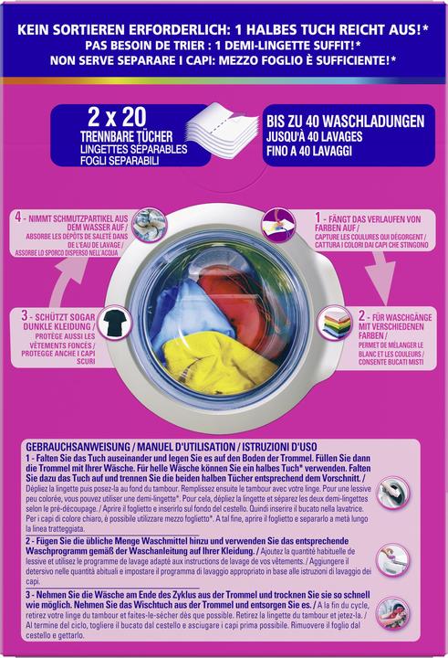 Actual product image Vanish Ultra (20 Washing cycles, Washcloths)