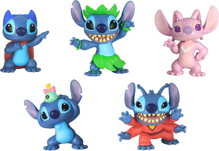 Image du produit Stitch Lot de 5 minifigurines Lilo &