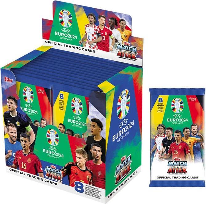 Produktbild Topps Euro 2024 Display (Deutsch, Französisch, Schweizerdeutsch, Italienisch, Englisch, Booster Display)