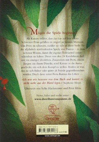 Actual product image The Tributes of Panem 01: Deadly Games (German, Suzanne Collins)