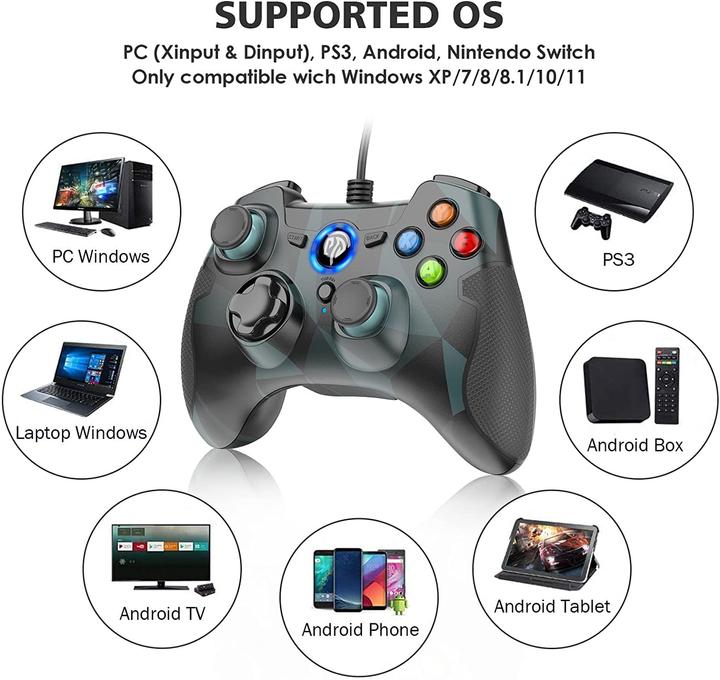 Image du produit EasySMX Esm-9100-cam (Android, PS3, Switch, Steam Machine, PC)