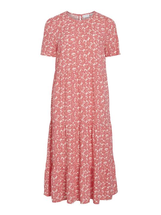 Vila Kurzarm Midikleid (36)