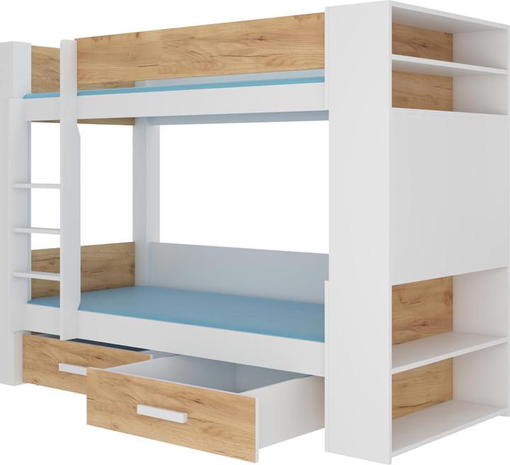 Produktbild ADRK Furniture Etagenbett doppelt GARET 180x80 (180 x 80 cm)