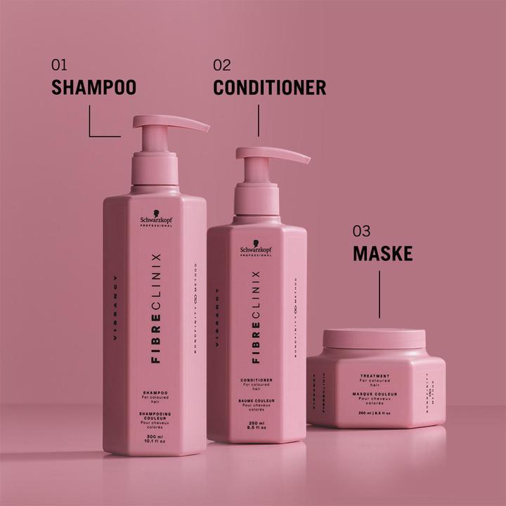 Produktbild Schwarzkopf Fibre Clinix - Vibrancy Shampoo (300 ml, Flüssiges Shampoo)
