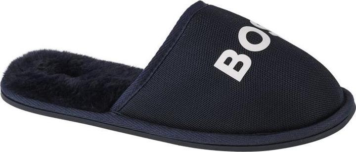 BOSS Logo-Hausschuhe J29312-849 Marineblau 38 (38)