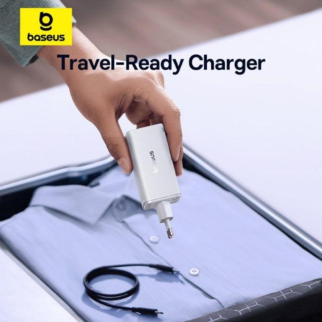 Actual product image Baseus GaN6 Pro Fast Wall Charger Charger (100 W)