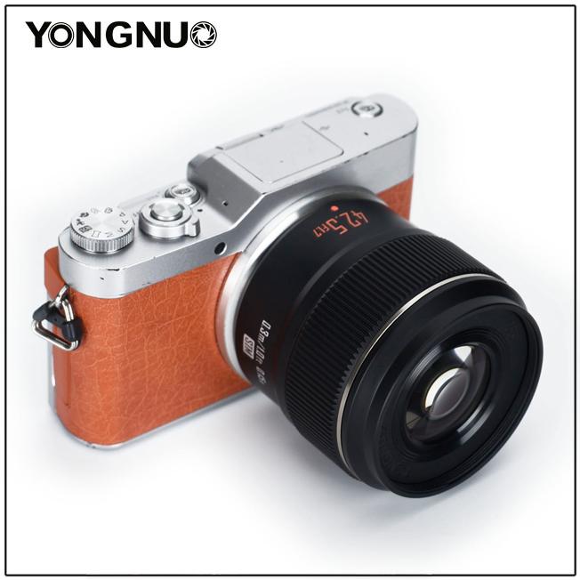 Immagine prodotto Yongnuo YN 42.5mm f/1.7M II Prime Lens Micro Four Thirds (Four Thirds, Micro Four Thirds)